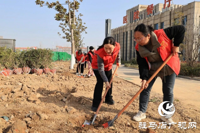 市中心医院开展“我和医院共成长”植树节志愿服务活动