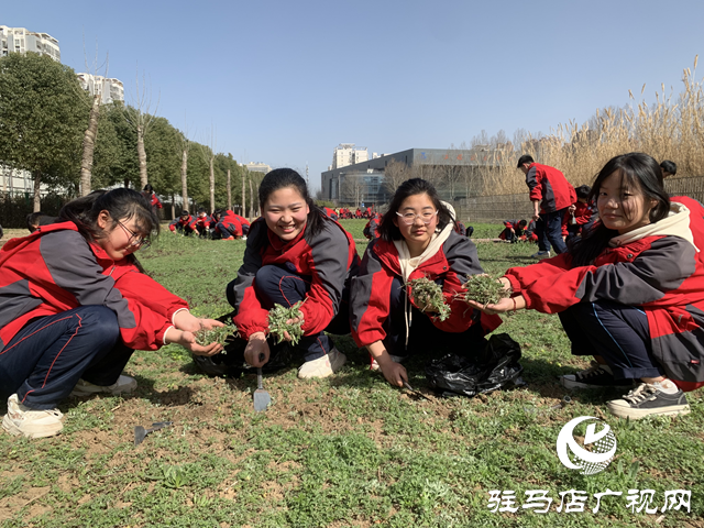 驻马店市实验中学师生：走进自然 感受劳动之美