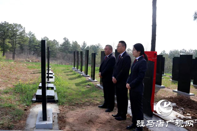 遂平县人民检察院对烈士纪念设施公益诉讼案件整改情况进行“回头看”