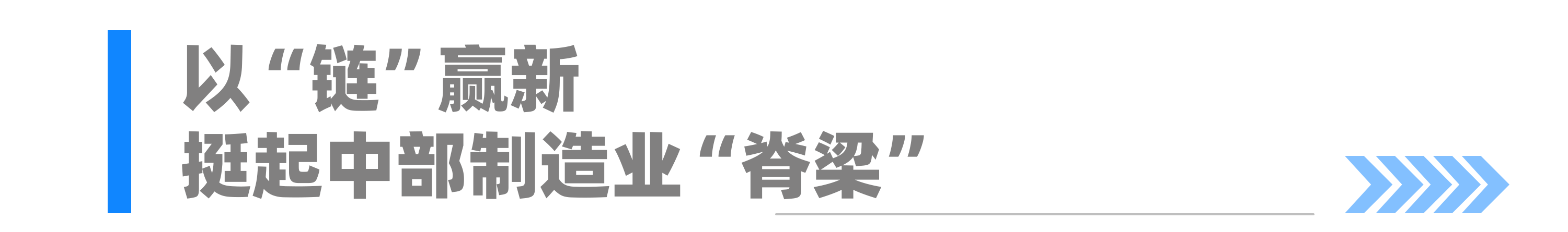 中部崛起“大家”说丨谋划一盘棋 锻造“硬脊梁”