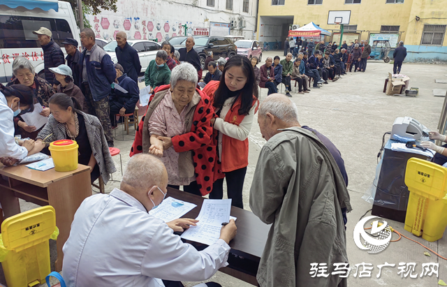 驻马店经济开发区关王庙乡：免费体检惠乡亲 志愿服务暖人心