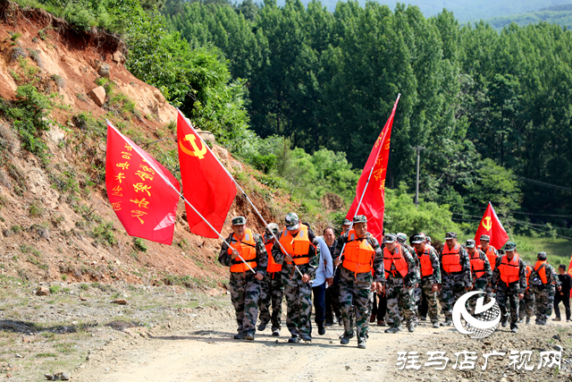 泌阳县组织开展山洪灾害防御演练