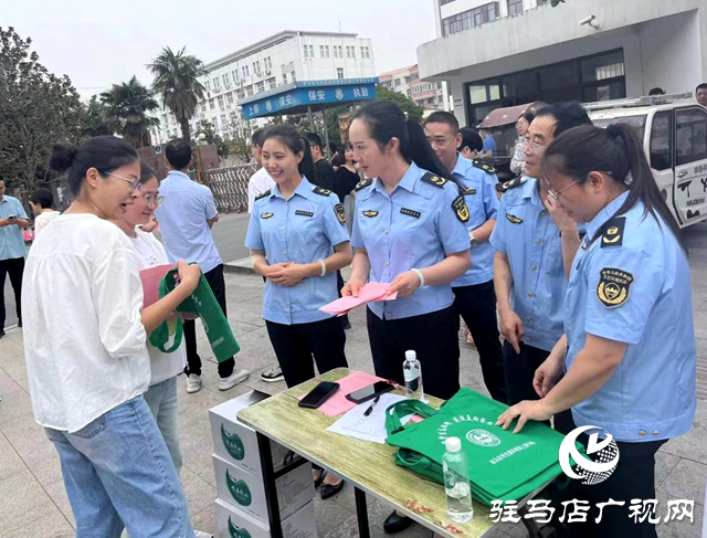 上蔡县组织开展“六五环境日”宣传活动