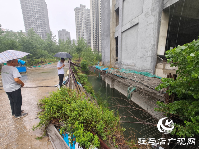 驻马店经济开发区金山办事处全力筑牢防汛安全防线