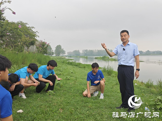 黄淮学院生物与食品工程学院开展生物多样性保护实践调查