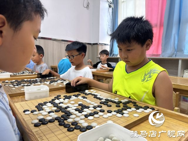 驻马店：围棋班开启夏季孩子学习新模式