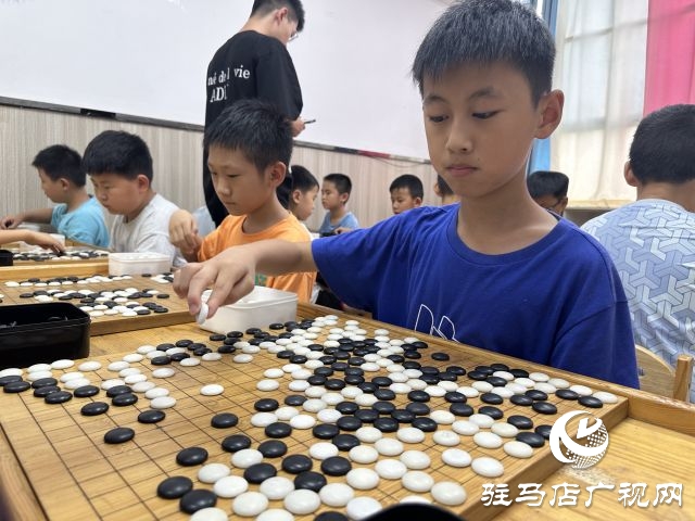 驻马店：围棋班开启夏季孩子学习新模式