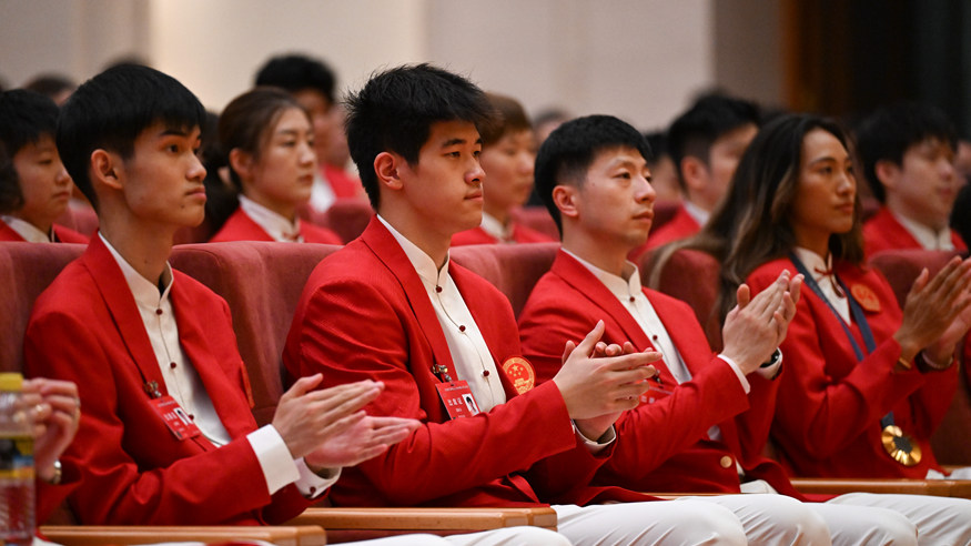第33届夏季奥运会中国体育代表团总结大会在京举行