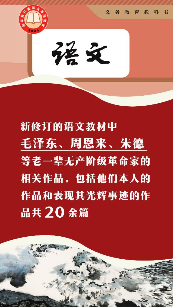 敲黑板！“数”说中小学教材修订重点