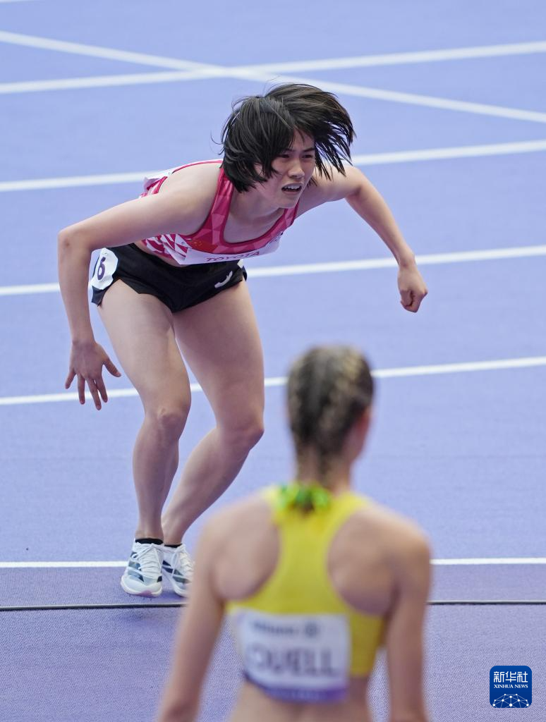 巴黎残奥会｜田径——女子200米T36级决赛：史逸婷夺冠