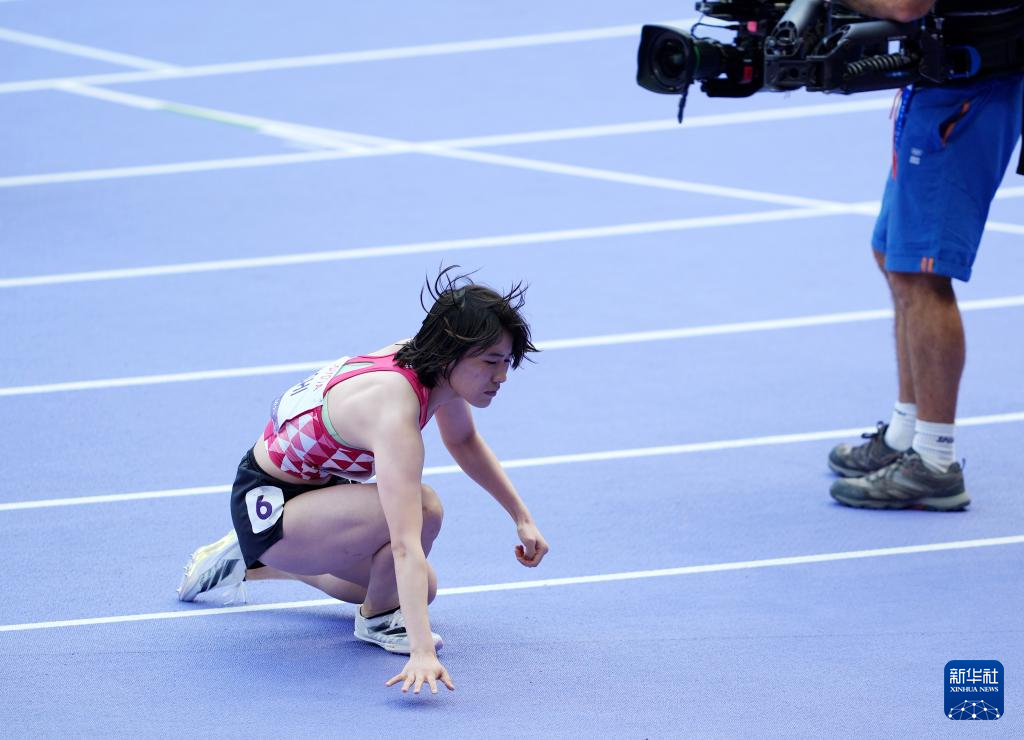 巴黎残奥会｜田径——女子200米T36级决赛：史逸婷夺冠