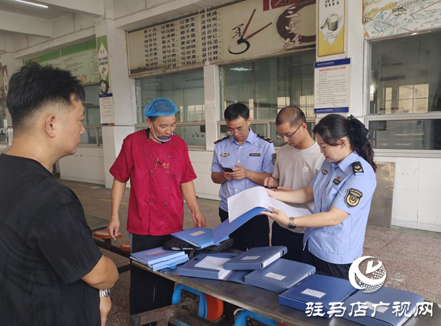 确山县：织密校园食品安全网 护航开学第一餐