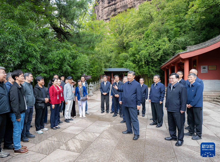 习近平在甘肃考察时强调 深化改革勇于创新苦干实干富民兴陇 奋力谱写中国式现代化甘肃篇章