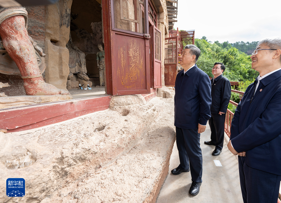 习近平在甘肃考察时强调 深化改革勇于创新苦干实干富民兴陇 奋力谱写中国式现代化甘肃篇章