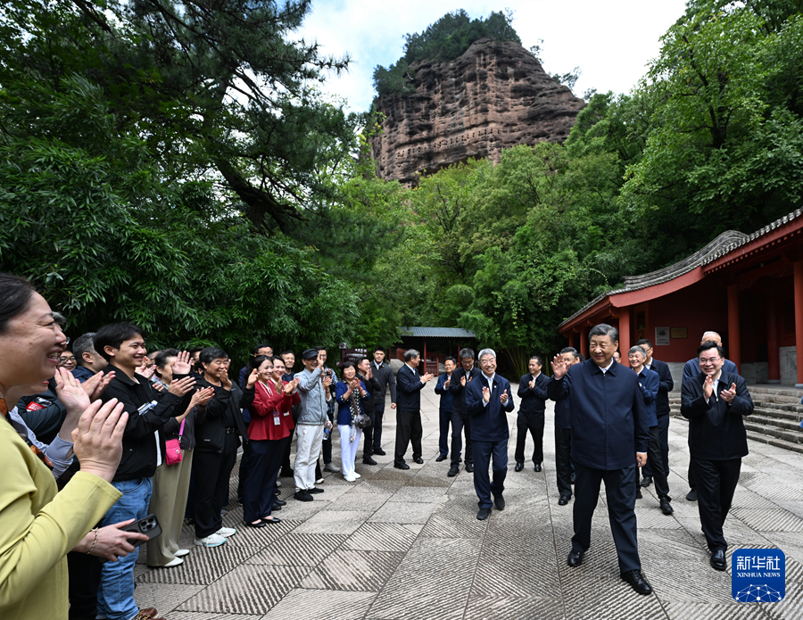 习近平在甘肃考察时强调 深化改革勇于创新苦干实干富民兴陇 奋力谱写中国式现代化甘肃篇章