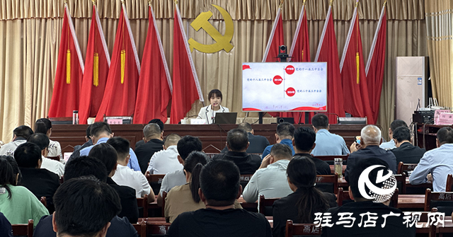 学习贯彻党的二十届三中全会精神县委宣讲团报告会在泌阳县高店镇举行