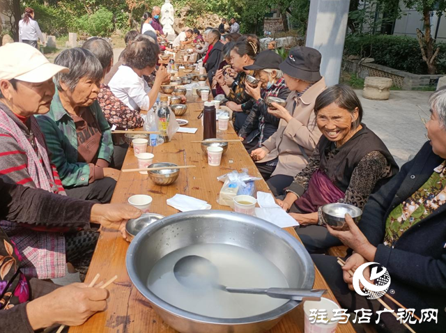 驻马店经济开发区贾庄居委会开展“情暖重阳 爱在金秋”重阳节主题活动