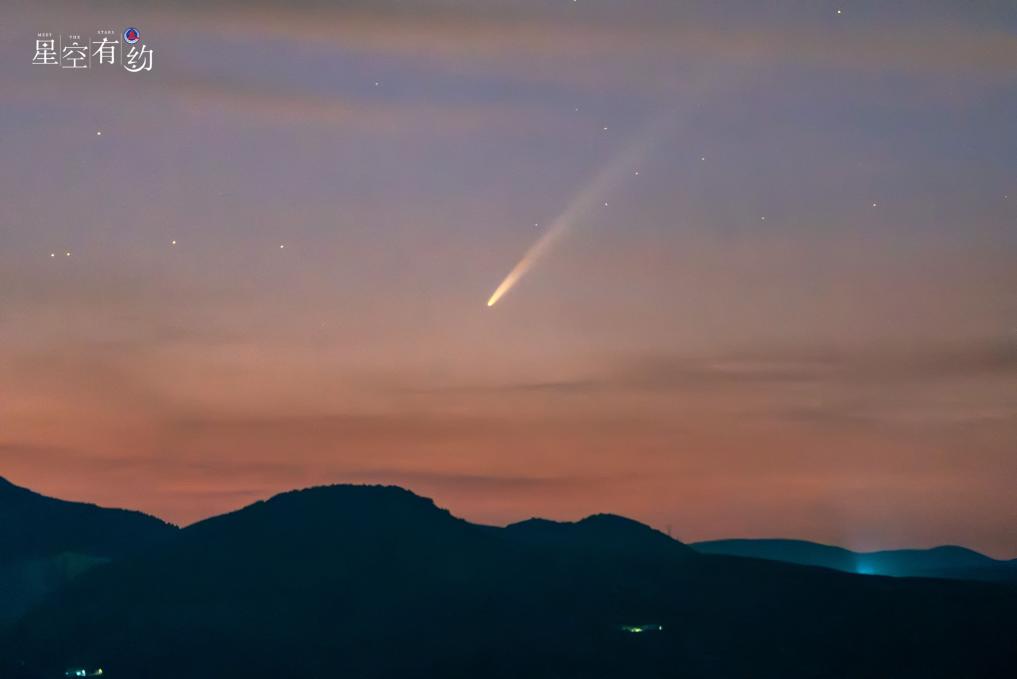 这颗“刷屏”的大彗星即将在日落后现身西方低空