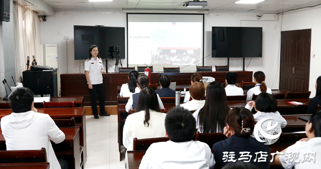 驿城区政务服务中心组织开展消防安全培训及灭火疏散演练