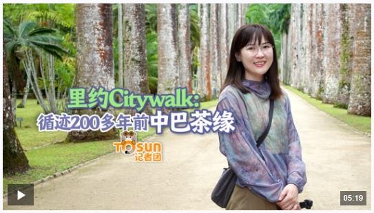 时政Vlog丨里约Citywalk：循迹200多年前中巴茶缘