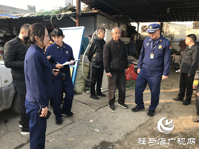 驻马店市城乡一体化示范区开展消防安全集中检查行动