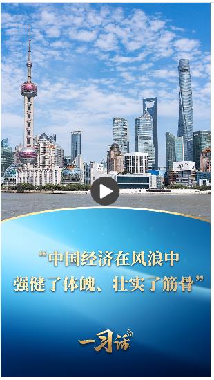 一习话丨“中国经济在风浪中强健了体魄、壮实了筋骨”