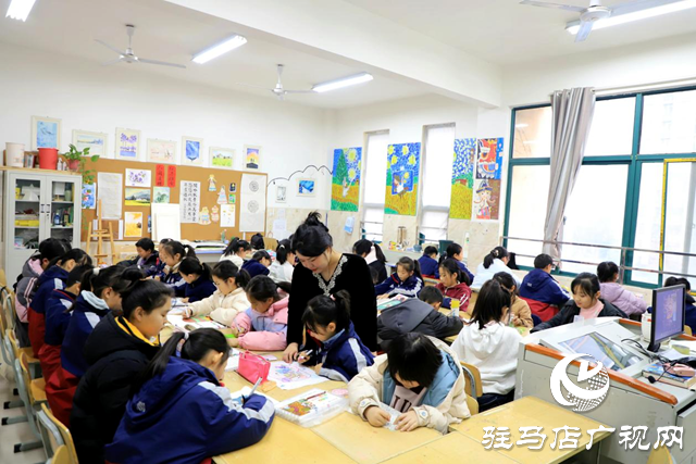 天中实验小学创意美术社团：点亮孩子多彩艺术梦