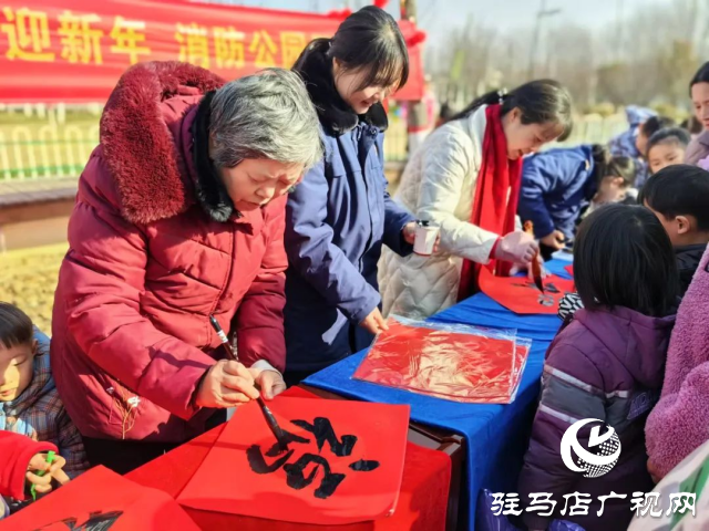 泌阳县举办新年消防主题宣传活动