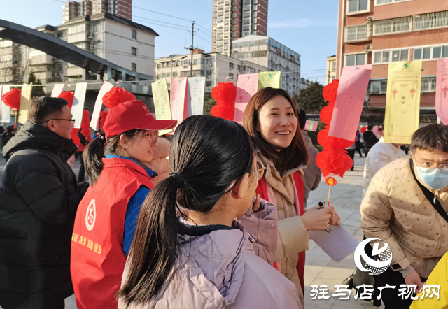 驿城区举办“我们的节日·元宵节”猜灯谜文明实践活动