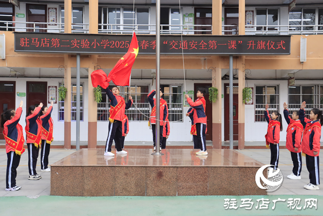 驻马店第二实验小学：交通安全进校园 守护学生成长路