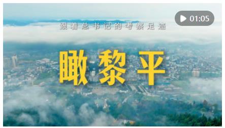 跟着总书记的考察足迹｜瞰黎平