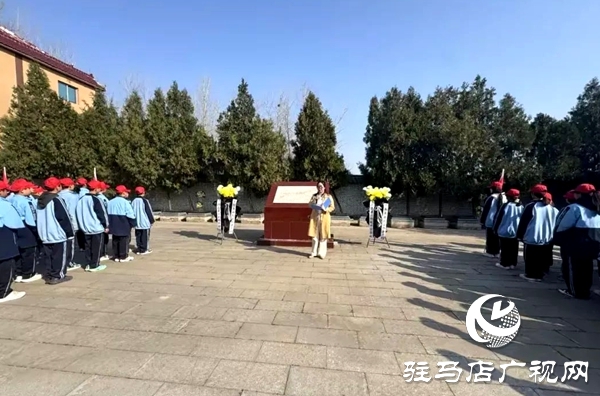 缅怀革命先烈 传承红色基因——平舆六中开展清明节主题教育活动