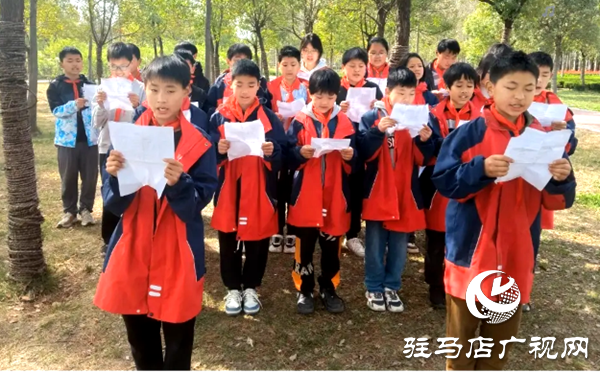 平舆县辛店乡两路口小学：践行五育并举开展校外实践暨国学诵读