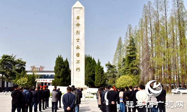 2025年平舆县“清明祭英烈”主题纪念活动举行