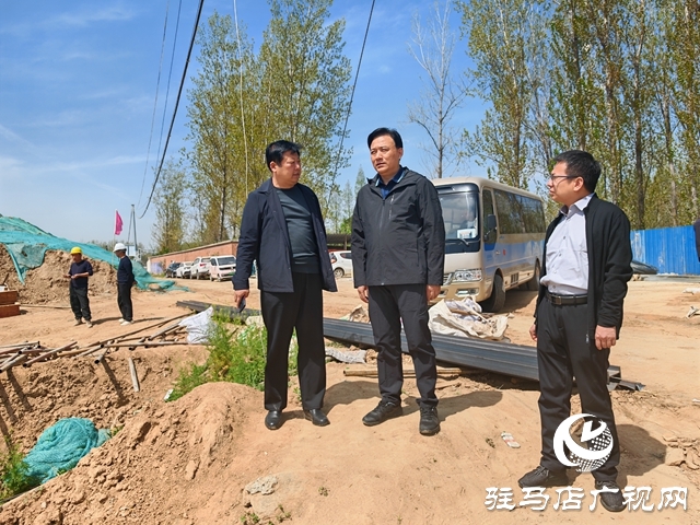  西平县委书记侯公涛调研水利项目建设、麦田管理等重点工作