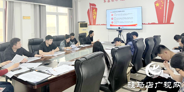 驿城区板桥镇团委开展“国家安全 青春挺膺”主题团日活动