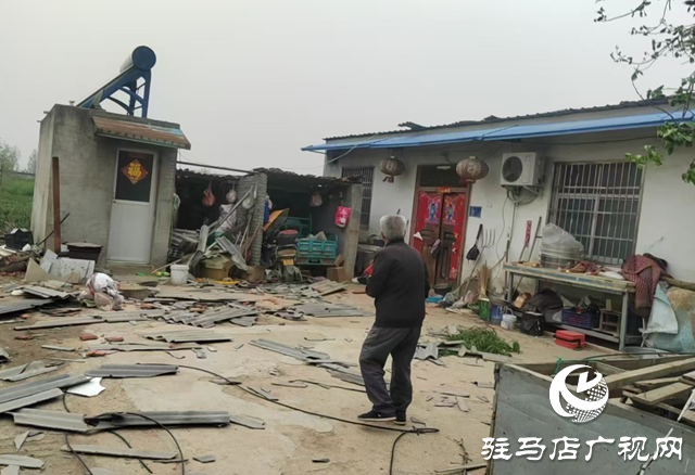 驿城区古城街道洪沟庙社区：群众房屋受损 干部一线纾困暖民心