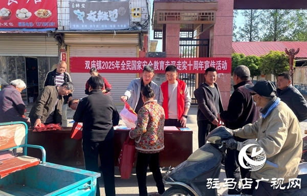 平舆县双庙镇开展2025年全民国家安全教育走深走实十周年宣传活动