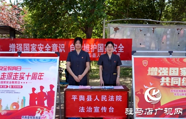 平舆县人民法院：法治宣传进广场  国家安全植于心