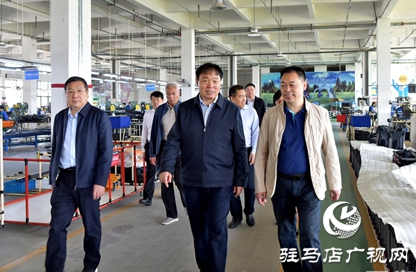 平舆县委书记刘飞就户外休闲企业运行情况开展调研