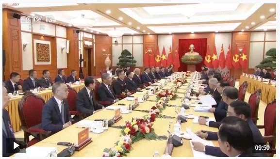 时政新闻眼丨习近平访问越南，共同擘画中越命运共同体建设新蓝图