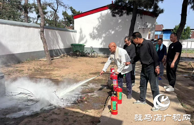 驿城区蚁蜂镇：筑牢消防安全防线 守护养老幸福家园