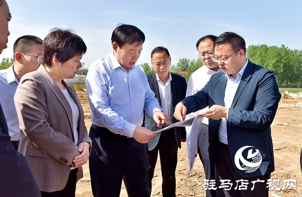 平舆县委书记刘飞“四大攻坚日”率队到阳城镇就重点项目推进进行现场办公