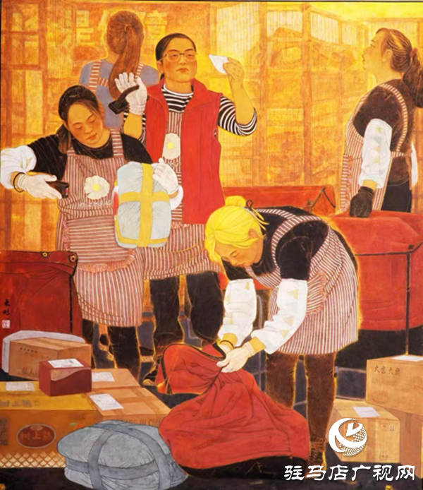 驻马店市画家栗东旭作品入选第十二届中国工笔画作品展