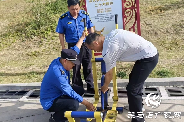 确山县：加强市政设施维护 提升城市管理水平
